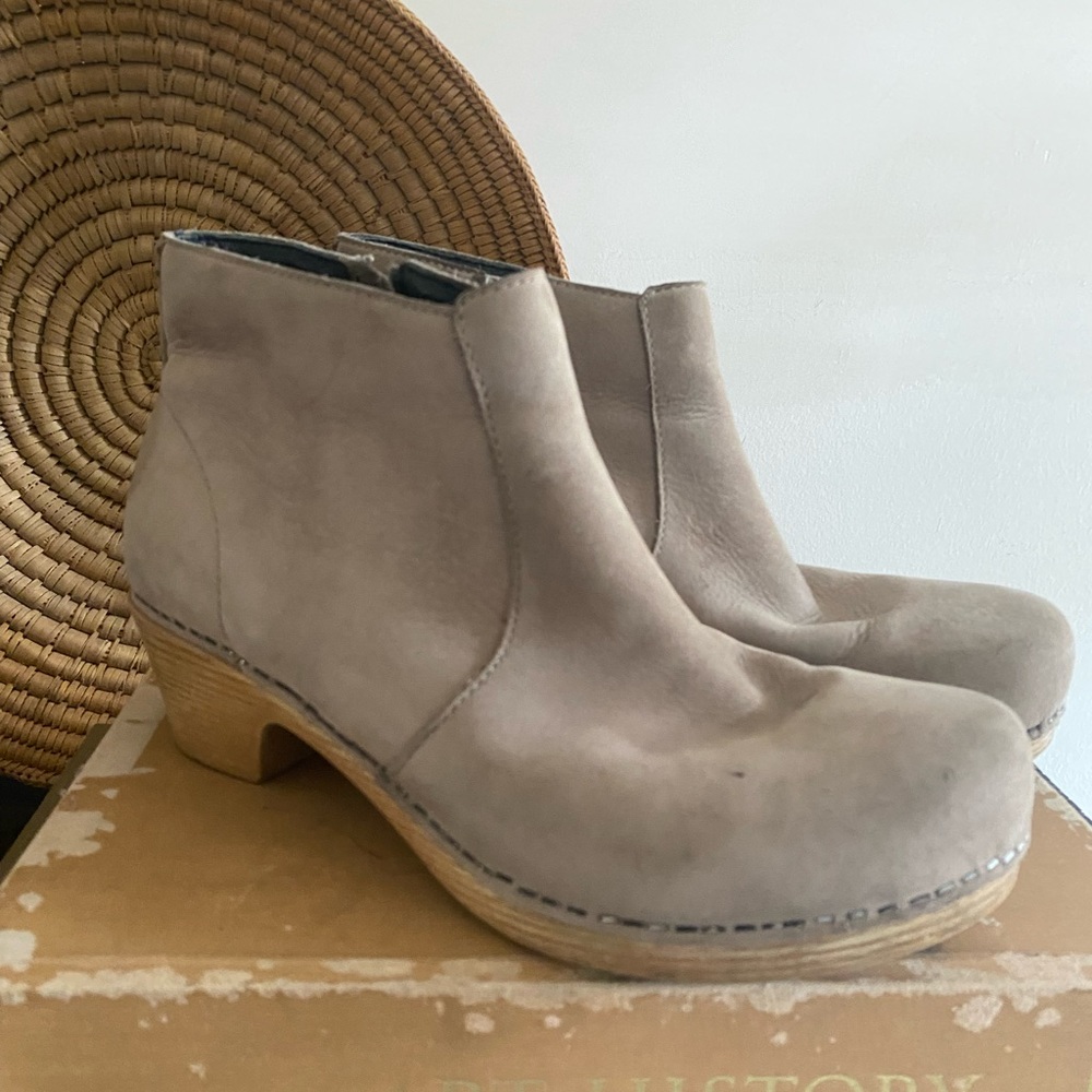 Dansko Maria clog booties